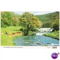 Monsal Dale, Derbyside - waterfall 1970s Dennis