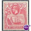 St Kitts-Nevis 1923 SG99 1 1/2d Rose-Red Mounte...