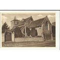 Wiltshire CRICKLADE St Mary's Church Postcard b...