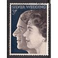 Great Britain 1972 Royal Silver Wedding 3p Used...