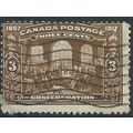 Canada 1917 SG245 3c Deep Brown Good Used .. ..