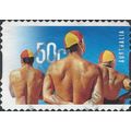 AUSTRALIA, Three Lifeguards, blue 2007, 50c
