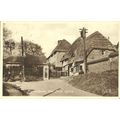 Wiltshire FIGHELDEAN Post Office Postcard (Frit...