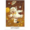 BONZO "Let's Party" (G.E.Studdy) Postcard (Mayf...