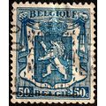 Belgium 1936 Heraldic Lion 50F Used Stamp