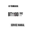 YAMAHA BT1100 BULLDOG SERVICE MANUAL 2002 MOTOR...