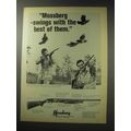 1969 Mossberg 50th Anniv. Model 500 AA Shotgun Ad