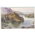 Loch Katrine Art Postcard Brian Gerald A524