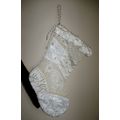 Creamy Off White Quilted, Beaded & Embroidered ...