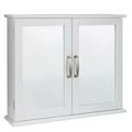 Argos Home Tongue & Groove Mirrored 2 Door Cabi...