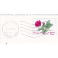 Turku Abo Postmark Finland 2005 Rose on piece VGC