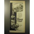 1959 Asbach Uralt Brandy Ad - If you dined in a castle on the Rhine