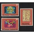 New Zealand Christmas 3v 1976 MNH SG#1129-1131