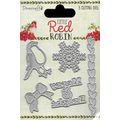 Dovecraft. Little Red Robin Die Set. Die Cuttin...