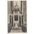 TRUNCH St Botolph's Church ancient font canopy ...