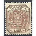 Transvaal 1896 SG212a 10/- Pale Chestnut Mounte...