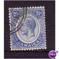 JAMAICA 1913 SG 61 2 1/2d BLUE FINE USED
