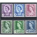 1958 sg W1 - sg W6 Fresh unmounted mint set (z568)