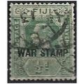 Fiji 1916 SG138a 1/2d Yellow-Green WAR STAMP Fi...