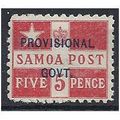 Samoa 1900 SG94a 5d Red Provisional Government ...