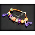 Fully Loaded Woven Bracelet Handbag Dolphin Cha...
