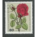 BERLIN -1982 80pf +40 'HUMANITARIAN - ROSES' FI...