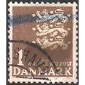 Denmark 1946 - SG346 - 1k brown - Arms - used