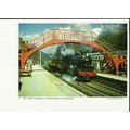 Yorkshire BR 45428 ERIC TREACY Goathland Postca...