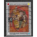 FRA 1993 2.80F 'CIRCUS ARTS' FINE USED (EBID58-...