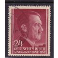 GERMANY 3RD REICH OCCUPATION POLAND 1941 HITLER...
