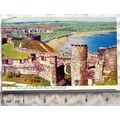 1962 postcard The Castle & North Bay, Scarborough