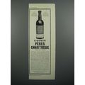 1908 Peres Chartreux Liqueur Ad - Quality Unequ...