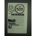 1951 El Paso Texas Tourism Ad - In The Warm Sunland