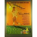 1980 Gatorade Drink Ad - When You Play Tennis, You Lose