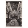 The Choir Hexham Abbey Northumberland Postcard DD7