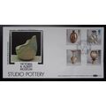 BENHAM - BLCS STUDIO POTTERY LARGE SILK COVER 1987