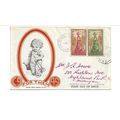 NEW ZEALAND 1945 HEALTH FDC VERY SCARCE CASHMER...