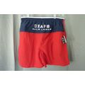 Ralph Lauren Chaps Logo Swim Wear Trunks Red Wh...