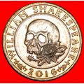 SHAKESPEARE 1564-1616: UNITED KINGDOM★2 POUNDS ...