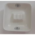 Ciga Hotels Ashtray White Porcelain Glass Schon...