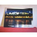 AT NIGHT, CHINON, FRANCE used postcard 2002 pos...