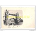 TOWER BRIDGE, LONDON, ENGLAND, c1900s?, Postcard