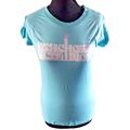 PSYCHO COWBOY Blue Fitted S/S Stretch T-Shirt M...