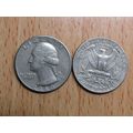 1980p USA Washington $1/4 Quarter Coin