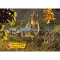 D023503 Cochem. Mosel. Alte Reichsburg in Coche...
