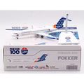 FOKKER 100 HOUSE COLOUR REG: PH-MKH WITH STAND ...