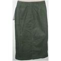 Columbia Green Corduroy Skirt River Resort