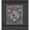 Zanzibar.SG160 2 1/2a Bright Blue.Fine Used.Mar17