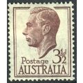 Australia 1950 - SG247 - 3½d purple - KGV1 - MH