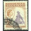Rhodesia & Nyasaland 1959 - SG20 - 2d violet/br...